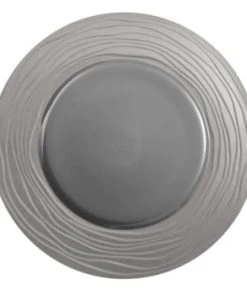 Medard De Noblat Coffret 3 Assiettes De Présentation D31,5cm -Chef&Sommelier-boutique coffret 3 assiettes de presentation d31 5cm escale nature gris 2