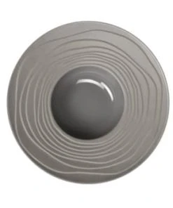 Medard De Noblat Coffret 6 Assiettes à Pâtes D28cm -Chef&Sommelier-boutique coffret 6 assiettes a pates d28cm escale nature gris