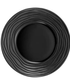 Medard De Noblat Coffret 6 Assiettes Dessert 21,5cm -Chef&Sommelier-boutique coffret 6 assiettes dessert d21 5cm escale noir 1