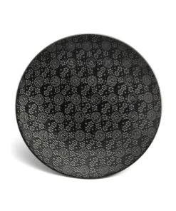 Medard De Noblat Coffret 6 Assiettes Dessert Noires