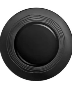 Medard De Noblat Coffret 6 Assiettes Plates D27,5cm -Chef&Sommelier-boutique coffret 6 assiettes plates 27 5cm escale noir