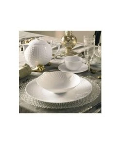 Medard De Noblat Coffret 6 Assiettes Plates D25,5cm -Chef&Sommelier-boutique coffret 6 assiettes plates d25 5cm 1