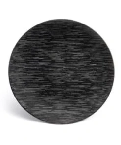 Medard De Noblat Coffret 6 Assiettes Plates D27cm -Chef&Sommelier-boutique coffret 6 assiettes plates d27cm magma noir