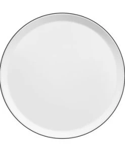 Medard De Noblat Coffret 6 Assiettes Plates D27cm -Chef&Sommelier-boutique coffret 6 assiettes plates d27cm yaka noir