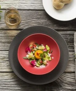 Medard De Noblat Coffret 6 Assiettes Salade Et Pâtes D19cm -Chef&Sommelier-boutique coffret 6 assiettes salade et pates d19cm 6