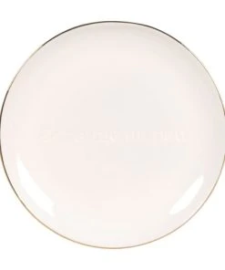 Maisons Du Monde Coffret Assiettes (x4) En Grès Blanc Avec Inscriptions -Chef&Sommelier-boutique coffret assiettes x4 en gres blanc avec inscriptions 1000 10 15 231788 5