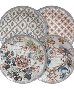 Mathilde M Coffret De 4 Assiettes Ă Dessert D20,5cm