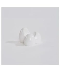 Thelermont Upton Coquetier En Porcelaine Blanche -Chef&Sommelier-boutique coquetier en porcelaine blanche 3