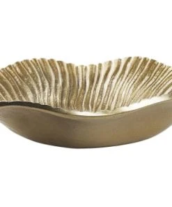 Beliani Coupe De Fruits Décorative Doré