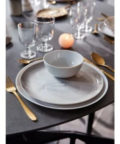 Luminarc Coupelle Grise Effet Marbré Aléatoire 12 Cm -Chef&Sommelier-boutique coupelle grise effet marbre aleatoire 12 cm 2