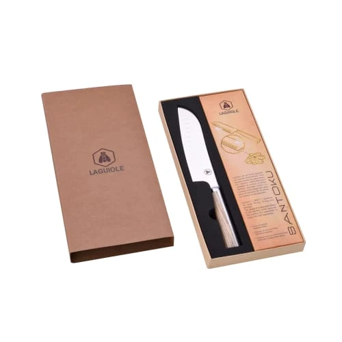 Laguiole Couteau Du Chef Santoku 5 Laguiole Couteau Du Chef Santoku – Image 3