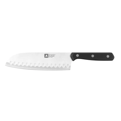 Richardson Sheffield Couteau Santoku 12.5 Cm En Acier Inoxydable + POM Noir 3 Richardson Sheffield Couteau Santoku 12.5 Cm En Acier Inoxydable + POM Noir