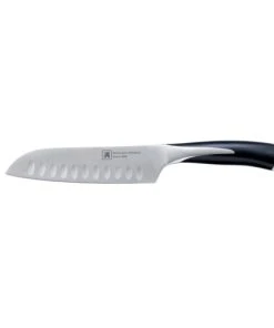 Richardson Sheffield Couteau Santoku En MOV + ABS Touché Soft Noir
