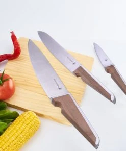 Laguiole Couteaux De Cuisine (lot De 3) -Chef&Sommelier-boutique couteaux de cuisine lot de 3 2