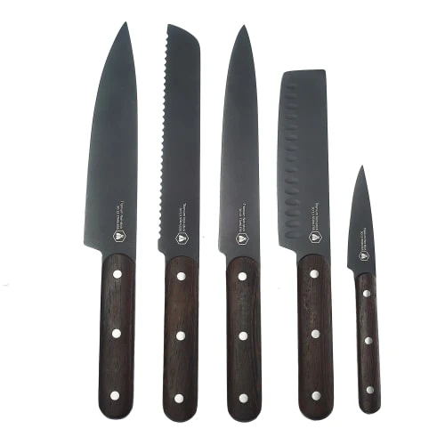 Laguiole Couteaux De Cuisine - Lot De 5 3 Laguiole Couteaux De Cuisine - Lot De 5