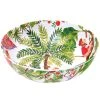 Les Jardins De La Comtesse Grand Saladier En Mélamine Pure 31 Cm Décoré Par Des Singes De Bali -Chef&Sommelier-boutique grand saladier en melamine pure 31 cm decore par des singes de bali