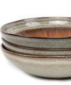 Bazar Bizar Grande Assiette à Pâtes En Grès Lot De 4 -Chef&Sommelier-boutique grande assiette a pates en gres lot de 4 4