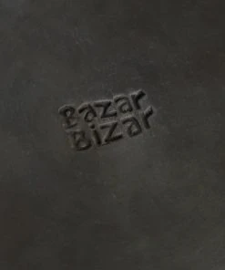 Bazar Bizar Grande Assiette En Terracotta Noire -Chef&Sommelier-boutique grande assiette en terracotta noire 3