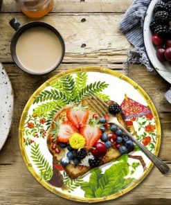 Les Jardins De La Comtesse Grande Assiette Plate En Mélamine Décorée De Singes De Bali Ø 28 Cm 9 Les Jardins De La Comtesse Grande Assiette Plate En Mélamine Décorée De Singes De Bali Ø 28 Cm -Chef&Sommelier-boutique grande assiette plate en melamine decoree de singes de bali oe 28 cm 3