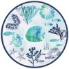 Les Jardins De La Comtesse Grande Assiette Plate Mélamine En Imprimé Marin 26,5 Cm -Chef&Sommelier-boutique grande assiette plate melamine en imprime marin 26 5 cm
