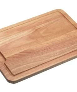 KitchenCraft Grande Planche à Découper En Bois D'hévéa Marron