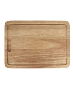 KitchenCraft Grande Planche à Découper En Bois D'hévéa Marron -Chef&Sommelier-boutique grande planche a decouper en bois d hevea marron 5