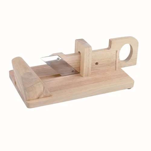 LIVOO Guillotine à Saucisson En Bois Beige 5 LIVOO Guillotine à Saucisson En Bois Beige – Image 3