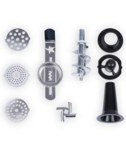 LIVOO Hachoir à Viande Multifonctions En Aluminium Gris -Chef&Sommelier-boutique hachoir a viande multifonctions en aluminium gris 5