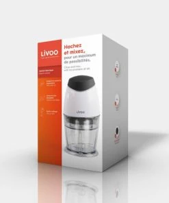 LIVOO Hachoir électrique En Plastique Noir -Chef&Sommelier-boutique hachoir electrique en plastique noir 3