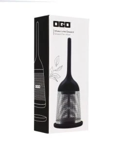 OGO Living Infuseur à Thé Avec Support En Inox Et Silicone -Chef&Sommelier-boutique infuseur a the avec support en inox et silicone 1