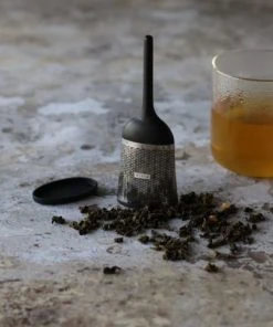 OGO Living Infuseur à Thé Avec Support En Inox Et Silicone -Chef&Sommelier-boutique infuseur a the avec support en inox et silicone 2