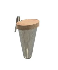 OGO Living Infuseur à Thé En Acier Inoxydable Avec Couvercle En Bois