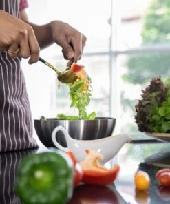 Kitchen Move Lot 3 Saladiers Avec Couvercle Acier Inoxydable Argent -Chef&Sommelier-boutique lot 3 saladiers avec couvercle acier inoxydable argent 1