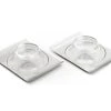 GEFU Lot De 2 Coquetiers En Acier Inoxydable Argent -Chef&Sommelier-boutique lot de 2 coquetiers en acier inoxydable argent
