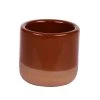 Table Passion Lot De 3 Mini Pot à Tapas Ou Expresso 10 Cl En Grès Marron -Chef&Sommelier-boutique lot de 3 mini pot a tapas ou expresso 10 cl en gres marron