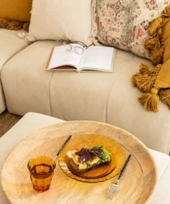 Duralex Lot De 6 - Assiette Plate Ondulée En Verre 23 Cm Teinté Vermeil -Chef&Sommelier-boutique lot de 6 assiette plate ondulee en verre 23 cm teinte vermeil 2