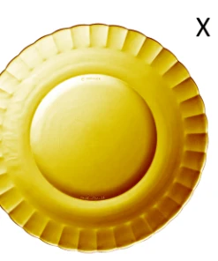 Duralex Lot De 6 - Assiette Plate Ondulée En Verre 26 Cm Teinté Vermeil 13 Duralex Lot De 6 - Assiette Plate Ondulée En Verre 26 Cm Teinté Vermeil -Chef&Sommelier-boutique lot de 6 assiette plate ondulee en verre 26 cm teinte vermeil le picardie 1
