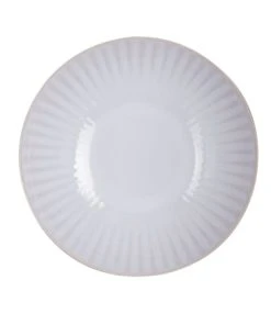 Table Passion Lot De 6 Assiettes à Dessert 21 Cm En Grès Blanc