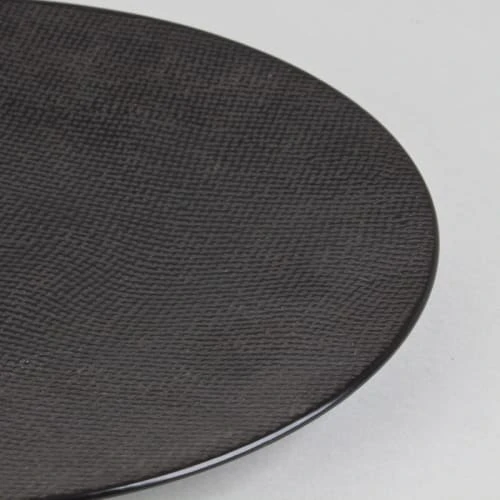 Table Passion Lot De 6 Assiettes à Dessert 21 Cm En Grès Noir 4 Table Passion Lot De 6 Assiettes à Dessert 21 Cm En Grès Noir – Image 2