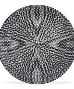 Table Passion Lot De 6 Assiettes à Dessert 21 Cm En Grès Noir