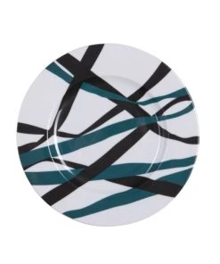 Table Passion Lot De 6 Assiettes à Dessert 21 Cm En Porcelaine Blanc