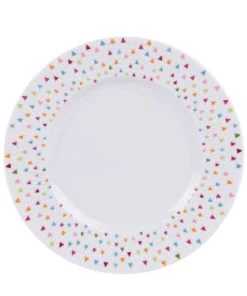 Table Passion Lot De 6 Assiettes Ă Dessert 22 Cm En Porcelaine Blanc