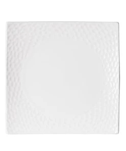 Table Passion Lot De 6 Assiettes à Dessert Dune 21 Cm En Porcelaine Blanc