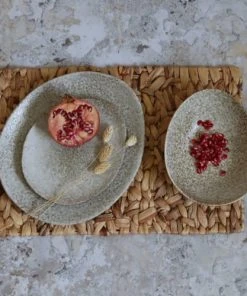 Novastyl Lot De 6 Assiettes à Dessert En Grès 19,5cm -Chef&Sommelier-boutique lot de 6 assiettes a dessert en gres 19 5cm 3