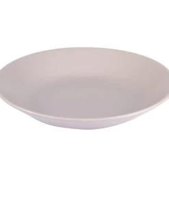 Trend'up Lot De 6 Assiettes Creuse 21 Cm En Grès Gris -Chef&Sommelier-boutique lot de 6 assiettes creuse 21 cm en gres gris 1