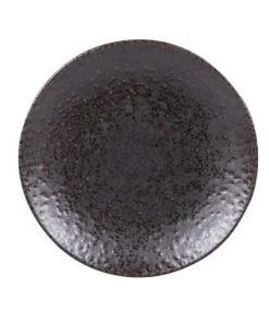 Table Passion Lot De 6 Assiettes Creuse 22 Cm En Faïence Marron