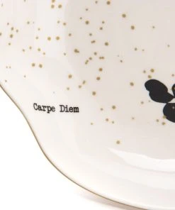 Amadeus Lot De 6 Assiettes Creuse Carpe Diem En Grès Décoré -Chef&Sommelier-boutique lot de 6 assiettes creuse carpe diem en gres decore 2