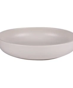 Table Passion Lot De 6 Assiettes Creuse Crème 22 Cm En Grès Beige -Chef&Sommelier-boutique lot de 6 assiettes creuse creme 22 cm en gres beige 1