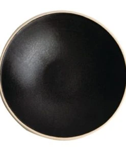 Olympia Lot De 6 Assiettes Creuses 250 Ml Ø20cm Noire