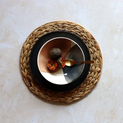 Novastyl Lot De 6 Assiettes Creuses En Grès 20cm 4 Novastyl Lot De 6 Assiettes Creuses En Grès 20cm – Image 2